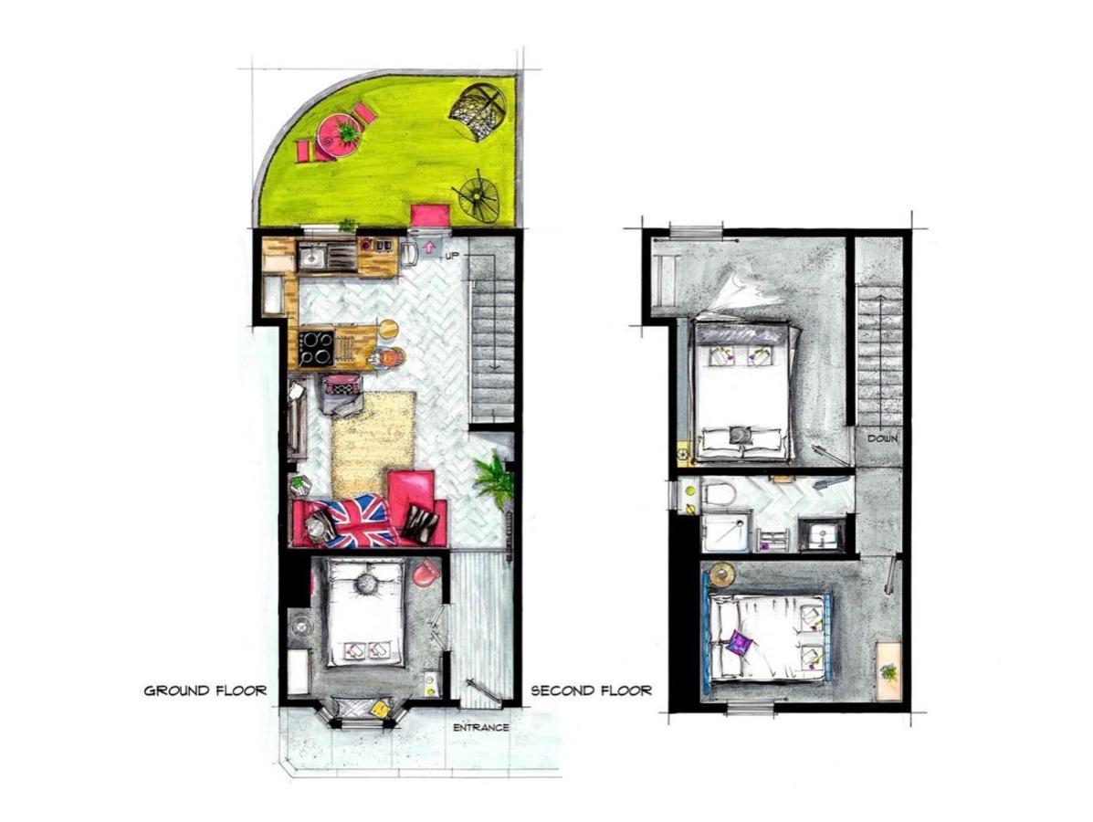 3 Double Bed Brittania Styled Central Home Near Lfc Sleeps 6 With Free Business Super Fast Fibre Broadband Liverpool Exteriör bild